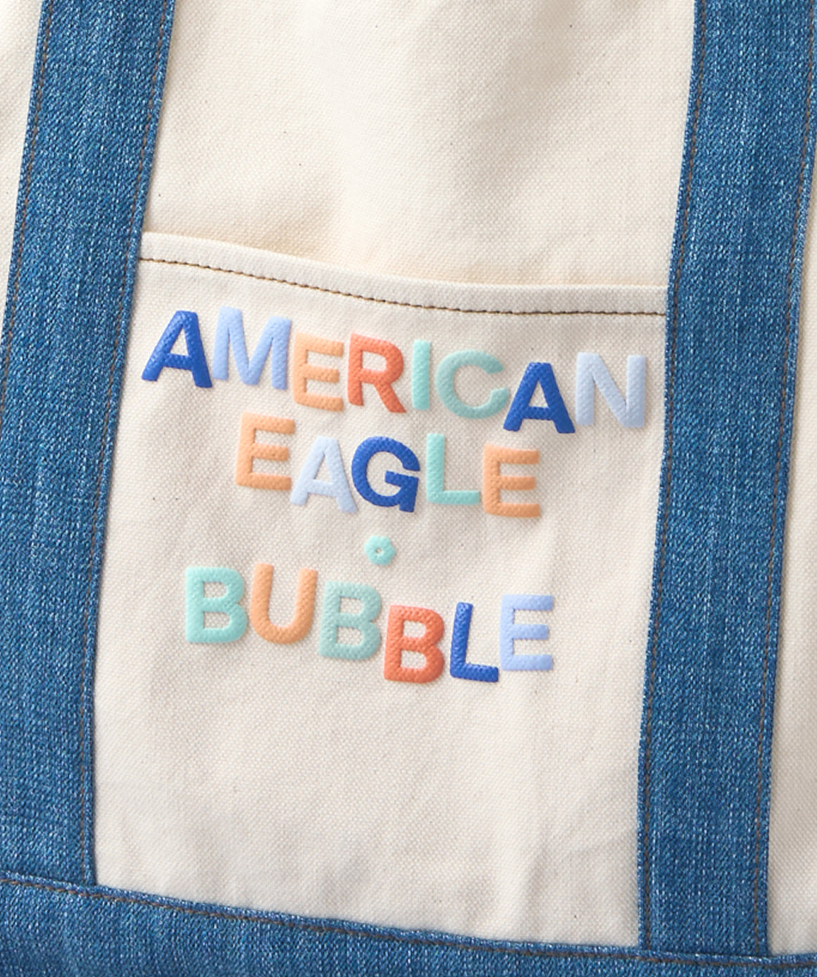 AE x Bubble Canvas Tote Bag